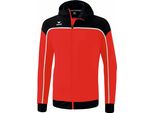 Erima Change Giacca Da Allenamento Con Cappuccio Uomo - Rosso / Nero / Bianco