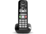 Gigaset E270 Telefono Cordless Dect Nero Con Identificatore Chiamata E Display Lcd