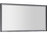 Sapho Sort Led - Specchio Con Illuminazione A Led, 1200X700 Mm, Nero Opaco ST120
