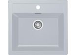 Franke Sirius - Lavello In Tectonite Sid 610, 560X530 Mm, Bianco 114.0284.165