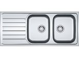 Franke Spark - Lavello Skx 621, 1160X500 Mm, Acciaio Inox 101.0504.083