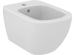 Ideal Standard Tesi - Bidet Sospeso, 360X530 Mm, Con Troppopieno, Foro Per Rubinetto, Bianco T457001