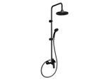 Sistema Doccia Con Miscelatore A Leva Novaservis Nero SET042/38,5