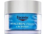 Eucerin Hyaluron-Filler Crema Notte + 3X Effect Ultra Light Moisture Booster Notte 50 Ml