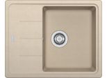 Franke Basis - Lavello Fragranite Bfg 611-62, 620X500 Mm, Colore Sabbia 114.0285.108