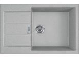 Franke Sirius 2.0 - Lavello In Tectonite S2D 611-78 Xl 780X500 Mm, Grigio 143.0617.617