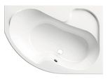 Vasca Ad Angolo Ravak Rosa 140X105 Cm Autentico Bianco Neve CV01000000