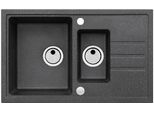 Alveus Intermezzo - Lavello In Granito 780X480 Mm, Carbonio 1117055