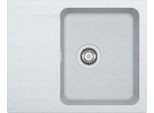 Franke Orion - Lavello In Tectonite Oid 611-62, 620X500 Mm, Bianco 114.0288.566