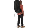 Osprey Zaino Da Trekking/Escursionismo S/M Kestrel 68 Black : Nero Colore: Nero