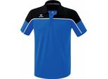 Erima Change Polo Uomo - New Royal / Nero / Bianco