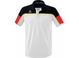 Erima Change Polo Uomo - Bianco / Nero / Rosso
