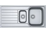 Franke Spark - Lavello Skx 651, 1000X500 Mm, Acciaio Inox 101.0504.085