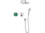 Hansgrohe Crometta - Set Doccia S 240, Con Miscelatore Da Incasso Focus, 2 Getti, Cromo 27958000