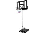 Costway Canestro Da Basket 130-305 Cm Regolabile In Altezza, Canestro Con Supporto E 2 Ruote, Sistema Di Canestri Per Bambini, Adulti, Sistema Di Basket Mobile Per Interni Ed Esterni