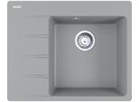 Franke Centro - Lavello In Fragranite Cng 611-62 TL/7, 620X500 Mm, Pietra Grigia 114.0637.491