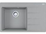 Franke Centro - Lavello Fragranite Cng 611-78 TL/2, 780X500 Mm, Pietra Grigia 114.0637.516