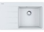 Franke Centro - Lavello In Fragranite Cng 611-78 TL/7, 780X500 Mm, Luce Bianca 114.0637.505
