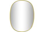 Vidaxl Specchio Da Parete Golden 30X25 Cm