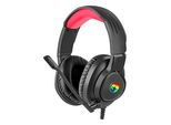 Marvo HG8958, Cuffie Con Microfono, Controllo Del Volume, Nero, Per Il Gioco, Jack Da 3,5 Mm + Rozdvojka + Usb