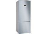 Bosch Serie 4 N56XLEB Frigorifero Con Congelatore Libera Installazione 508 L Classe E Acciaio Inossidabile