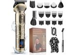 Inf Rifinitore Per Capelli 6 In 1, Rifinitore Per Barba, Rifinitore Per Naso - Potente E Silenzioso Bronzo