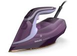 Philips Serie 8000 DST8021/30 Ferro Da Stiro A Vapore Steamglide Elite Piastra 3000 W Viola