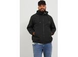 Jack & Jones Basic Hooded Softshell Jacke Herren (Taglia Forte)