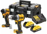 Dewalt Zestaw Combo 18V Dck2051H2T (Dcd800+Dcf850) 2X5,0Ah Powerstack Tstak