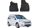2008-2018 Citroen Berlingo B9 Tappetini Tpe Nero 2 Pz