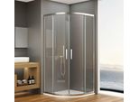 Borg Cabina Doccia Quadrante 900X900X1950 Mm, R550, Vetro Trasparente