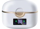 Inf Cuffie Wireless Bluetooth 5.0 Con Doppi Altoparlanti Dinamici Bianco