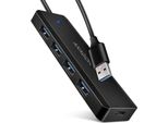 Axagon Axagon HUE-C1A Hub Di Interfaccia Usb 3.2 Gen 1 (3.1 Gen 1) Type-A 5000 Mbit/S Nero