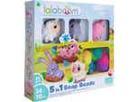 Lalaboom - Set Di Blocchi Di Perline Di Collegamento Fattoria Degli Animali In Plastica 25 Pezzi 10M+