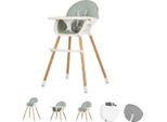 Chipolino Seggiolone Rio 2 In 1, Seggiolino Per Bambini Gambe Antiscivolo Imbracatura A 5 Punti Verde