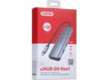 Unitek Hub Usb-C H1107Q; Usb-A X2 Usb-C X2
