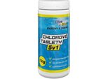 Chimica Della Piscina, Pastiglie Di Cloro 5 In 1, 1 Kg, Silco