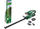 Tagliasiepi Bosch A Batteria Easyhedgecut 18-45 (2 Batterie Da 2,0 Ah, Sistema Da 18 Volt, Lunghezza Lame Da 45 Cm, Confezione Di Cartone)