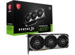 Msi Ventus Geforce Rtx 4070 Ti 3X E1 12G Oc Scheda Video Nvidia 12 Gb GDDR6X