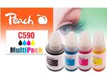 Peach Patrone Canon Ciss GI-590 Multipack Remanufactured