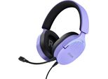 Trust Trust Gxt 490P Fayzo Cuffia Cablata Head-Band Gaming Usb Type-A Nero, Viola
