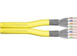 Digitus DK-1745-A-VH-D-5 Digitus Verlegekabel Cat7A S/Ftp Dupl.B2Ca 500M Gelb AWG22/1 (Speditionsversand)