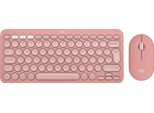 Logitech Logitech 920-012241 Tastiera Mouse Incluso Universale Rf Wireless + Bluetooth Qwerty Us International Pink