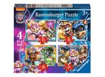 4 Puzzle In 1 - Paw Patrol: Il Grande Film