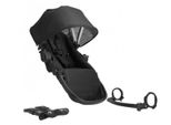 Baby Jogger City Select 2 Extra Kinderwagen Sitz Lyocell Lunar Schwarz