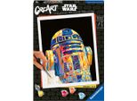 Ravensburger Malen Nach Zahlen Star Wars - R2-D2, Malvorlage Mit Farben Und Pinsel, 23730