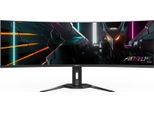 Gigabyte Monitor Da Gioco Curvo CO49DQ Oled - 5120X1440 (Dqhd), 1800R, 144Hz, 0,03Ms, Kvm, Freesync Premium Pro, Hdmi 2.1