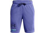 Under Armour Rival Terry 8In Kurze Hose Lila 10-12 Anni Junge Lila 10-12 Anni