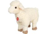 Teddy Hermann Lamm Stehend, Kuscheltier, Stofftier, PlüSchtier, Haus- Und Hoftier, Weiß Creme, 25 Cm, 934400