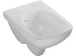 Geberit Selnova Compact - Wc Sospeso, Softclose, Bianco 500.280.01.7